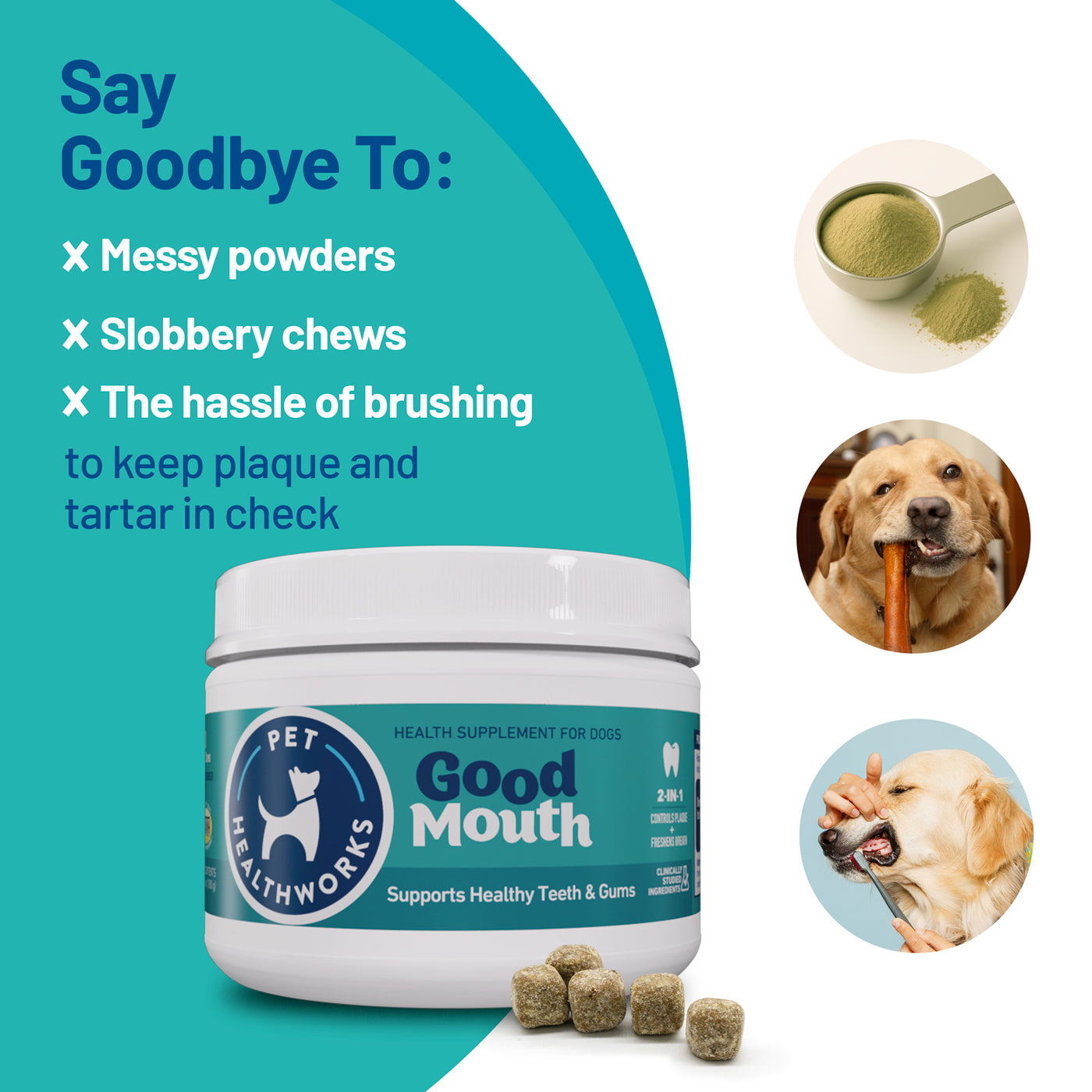 Good Mouth - Dental Chews - 60ct